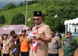 Bupati Aneng Ajak Pramuka Anambas Jadi Motor Perubahan Positif