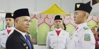 Kukuhkan Paskibraka Anambas, Bupati Aneng Minta Pemuda Jadi Garda Depan Bangsa