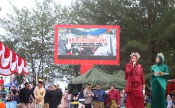 Sinergi TNI-Polri dan Pemerintah Daerah, Pawai Budaya Warnai HUT ke-80 RI di Natuna Aman dan Meriah