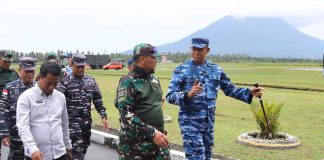 Danlanud Dampingi Pangkogabwilhan I Tinjau Peran Strategis Lanud RSA Natuna