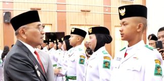 Bupati Simalungun Kukuhkan Anggota Paskibraka 2025: “Ini Puncak Perjuangan dan Awal Tanggung Jawab”