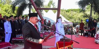 Proklamasi Menggema di Bengkalis, Karisma Septian Nugraha Memukau dalam Peringatan HUT RI