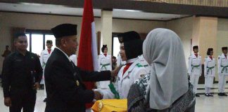 Wawako Elzadaswarman Resmi Kukuhkan Paskibraka Kota Payakumbuh 2025