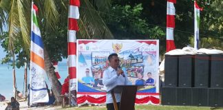 Bupati Kepulauan Anambas Buka Festival Jongkong Layar Pantai Tanjung Karang di Siantar Timur