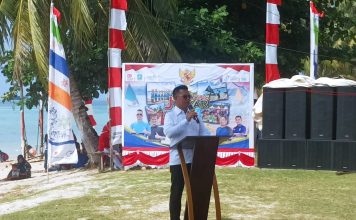 Bupati Kepulauan Anambas Buka Festival Jongkong Layar Pantai Tanjung Karang di Siantar Timur