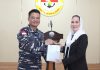 Danlanal Ranai Kolonel Laut (P) Dian Tri Hutanto Pamit Pindah Tugas, Bupati Cen Sui Lan Sampaikan Apresiasi