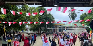 Pemdes Pena’ah Gelar Jalan Sehat dan Senam Bersama, Warga Antusias Rayakan HUT RI ke-80