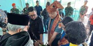 Forkopimda Natuna Sambut Hangat Danlanal Ranai Baru Kolonel Laut (P) Ady Dharmawan