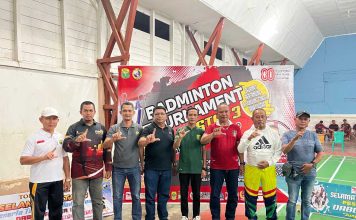 Turnamen Badminton Dabo Master 3 Resmi Dibuka, Wakapolres Lingga Dorong Atlet Muda Berprestasi