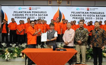 Hadiri Pelantikan PII, BP Batam Dukung Upaya Perkuat Peran Insinyur Lokal