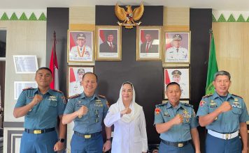 Danlanal Ranai Laksanakan Kunjungan Kehormatan ke Forkopimda Natuna