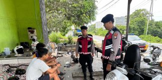 Satuan Samapta Polres Natuna Gelar Patroli dan Pendekatan Humanis Kepada Masyarakat dan Pemuda