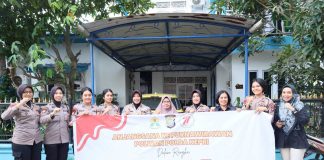 Hangatnya Anjangsana Polwan Polda Kepri Jelang Hari Jadi Polwan Ke-77