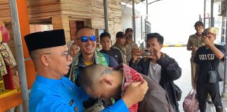 Bupati Aneng Sambut Atlet Muda Anambas Satria, Peraih Juara Nasional Kick Boxing