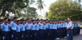 Danlanud RSA Natuna Ucapkan Terima Kasih untuk Personel di Akhir Tugas