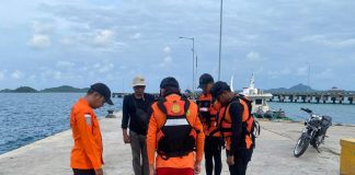 Pemancing Hilang di Perairan Kerdau, Tim SAR Gabungan Natuna Lakukan Pencarian