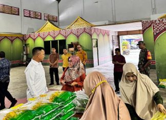 Bupati Aneng Hadiri Gerakan Pangan Murah di Anambas, Bukti Nyata Pemerintah Hadir untuk Masyarakat