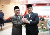 Hadiri Pelantikan Dan Pengambilan Sumpah Sekda Provinsi Riau, Bupati Ucapkan Selamat