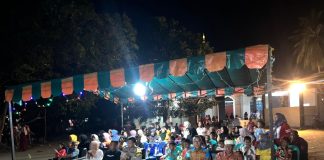 Semarak Malam Pembagian Hadiah Lomba Agustusan di Desa Pena’ah 2025 dimeriahkan Dengan Joget Dangkung