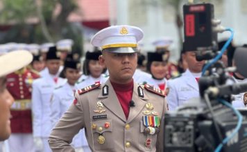 Perwira Muda Polda Kepri Pimpin Paskibraka di Istana Merdeka