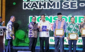 Gubernur Ansar Paparkan Konsep Permata Biru Ekonomi di Pertemuan KAHMI se-Sumatera