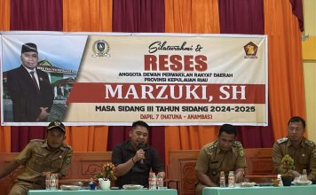 Marzuki Dengarkan Keluh Kesah Nelayan dan Petani Pulau Laut