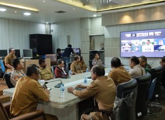 Bahas Situasi Terkini, Forkopimda Siak Rakor Bersama Kemendagri