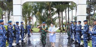 Komandan Baru, Harapan Baru: Lanud RSA Natuna Sambut Kolonel Pnb Onesmus Gede Rai Aryadi dengan Passing In Parade