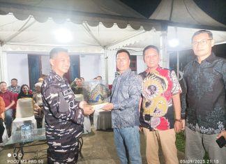 Pemkab Anambas Gelar Malam Ramah Tamah Lepas Sambut Komandan Lanal Tarempa