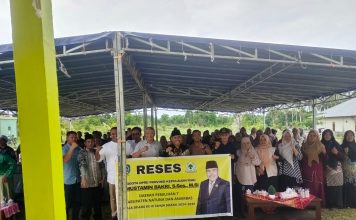 Mustamin Bakri Reses di Bunguran Utara, Serap Aspirasi Warga Soal Infrastruktur dan Fasilitas Umum