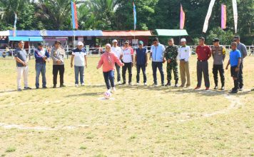 Ketua DPRD Lingga Buka Turnamen Mini Soccer U-13 Cup I di Desa Musai