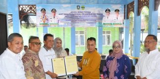 Gubernur Ansar Serahkan Aset Pelabuhan Sei Tenam ke Pemkab Lingga