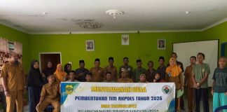 Desa Tanjung Lipat Gelar Musdes, Bentuk Tim Penyusun RKP Desa 2026