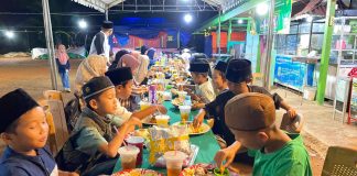 Warung Makan di Daik Beri Special Discount untuk Buka Puasa Murid SDIT Al-Madani