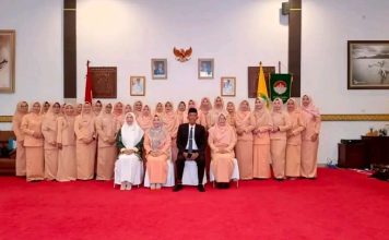 Pengukuhan Pengurus Dharma Wanita Persatuan Kabupaten/Kota se-Kepri Masa Bakti 2024–2029