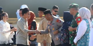 Kapolda Kepri Bersama Forkopimda Kepri dan Kota Batam Terima Kunjungan Kerja Wapres RI