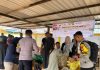 Polsek Bunguran Timur Gelar Pasar Murah, Warga Antusias Dapatkan Sembako Terjangkau