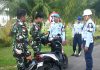 “Waspada Wira Garuda”, Satuan Polisi Militer TNI AU Lanud RSA Jaga Ketertiban Natuna