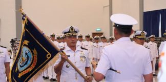 Regenerasi Kepemimpinan, Lanal Tarempa Kini Dipimpin Letkol Laut Romi Sitorus