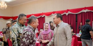 Bupati Bengkalis Kasmarni Hadiri Ramah Tamah Bersama Pangdam XIX Tuanku Tambusai