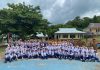 Polsek Pulau Laut Gelar Police Goes to School di SMP Negeri 1 Pulau Laut, Ajak Pelajar Jauhi Narkoba dan Kenakalan Remaja