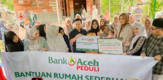 Dekranasda Aceh dan Aceh Timur Tunjukkan Kepedulian, Serahkan Bantuan untuk Keluarga Korban Kurir Ekspedisi