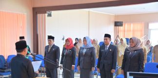 Bupati Bengkalis Kukuhkan 5 Pejabat BRIDA, Tegaskan Komitmen Percepatan Pembangunan Daerah