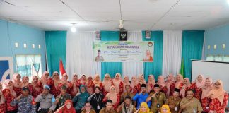 DWP Lingga Gelar Seminar Ketahanan Keluarga di Senayang