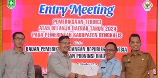 Pjs Bupati Bengkalis Buka Acara Entry Meeting Pemeriksaan Terinci atas Belanja Daerah Tahun 2024