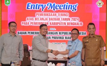 Pjs Bupati Bengkalis Buka Acara Entry Meeting Pemeriksaan Terinci atas Belanja Daerah Tahun 2024