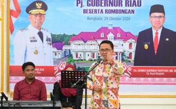 Pjs Bupati Bengkalis Gelar Silaturahmi dan Makan Malam Bersama Pj Gubernur Riau