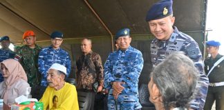 Danlanud Raden Sadjad Natuna: TNI Selalu Hadir Bersama Rakyat