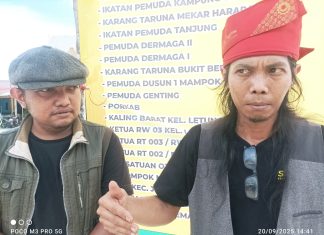 Jembalang Gelar Petisi Terbuka, Desak Perbaikan Jalan Rusak di Jemaja