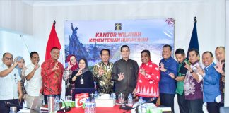Perkuat Dasar Hukum, Pansus LAMR Lakukan Pembahasan ke Kanwil Kemenkumham Riau